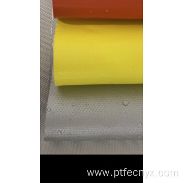 Chemical resistance silicone rubber fabric